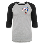 Alan Stipp | 2022 | Baseball T-Shirt - heather gray/black