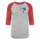 Alan Stipp | 2022 | Baseball T-Shirt - heather gray/red