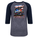 Alan Stipp | 2022 | Baseball T-Shirt - heather blue/navy