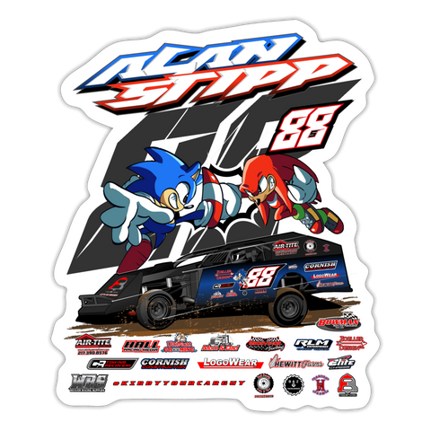 Alan Stipp | 2022 | Sticker - white matte