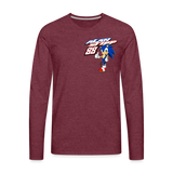 Alan Stipp | 2022 | Men's LS T-Shirt - heather burgundy