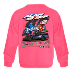 Alan Stipp | 2022 | Kids' Crewneck Sweatshirt - neon pink