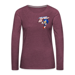 Alan Stipp | 2022 | Women's LS T-Shirt - heather burgundy