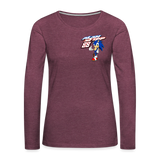 Alan Stipp | 2022 | Women's LS T-Shirt - heather burgundy