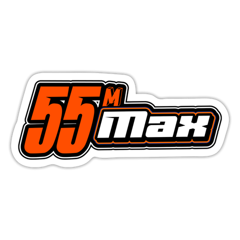 Eubanks Racing | 2022 Max | Sticker - white matte