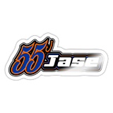 Eubanks Racing | 2022 Jase | Sticker - white glossy