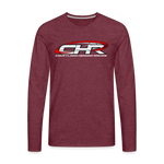 Courtland Herman | 2022 | Men's LS T-Shirt - heather burgundy
