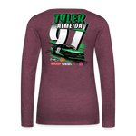 Tyler Almeida | 2022 | Women's LS T-Shirt - heather burgundy