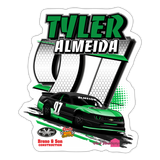 Tyler Almeida | 2022 | Sticker - white matte