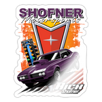 Shofner Motorsports | 2022 | Sticker - white glossy
