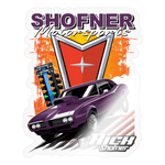 Shofner Motorsports | 2022 | Sticker - transparent glossy