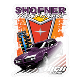 Shofner Motorsports | 2022 | Sticker - transparent glossy