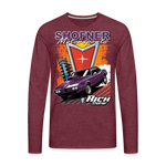 Shofner Motorsports | 2022 | Men's LS T-Shirt - heather burgundy