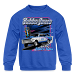 Bubba Jones | 2022 | Youth Crewneck Sweatshirt - royal blue