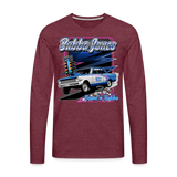 Bubba Jones | 2022 | Men's LS T-Shirt - heather burgundy