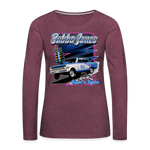 Bubba Jones | 2022 | Women's LS T-Shirt - heather burgundy