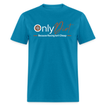 OnlyDirt | FSR Merch | Adult T-Shirt - turquoise