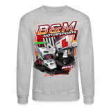 B&M Motorsports | 2022 | Adult Crewneck Sweatshirt - heather gray