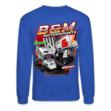 B&M Motorsports | 2022 | Adult Crewneck Sweatshirt - royal blue