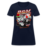 B&M Motorsports | 2022 | Women's T-Shirt - navy