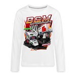 B&M Motorsports | 2022 | Youth LS T-Shirt - white