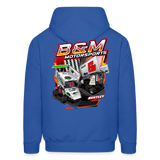B&M Motorsports | 2022 | Men's Hoodie (Back Design) - royal blue