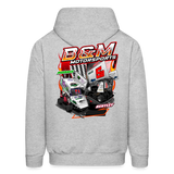 B&M Motorsports | 2022 | Men's Hoodie (Back Design) - heather gray