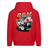 B&M Motorsports | 2022 | Men's Hoodie (Back Design) - red