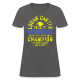 Logan Carter | 2022 Champion | Women's T-Shirt - charcoal