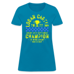 Logan Carter | 2022 Champion | Women's T-Shirt - turquoise