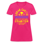 Logan Carter | 2022 Champion | Women's T-Shirt - fuchsia