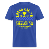 Logan Carter | 2022 Champion | Men's T-Shirt - royal blue
