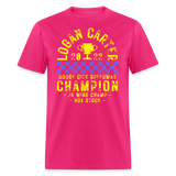 Logan Carter | 2022 Champion | Men's T-Shirt - fuchsia