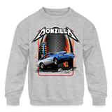 Dustin Bryant | 2022 | Youth Crewneck Sweatshirt - heather gray