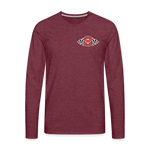 Mike Arnold | 2022 | Men's LS T-Shirt - heather burgundy