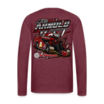 Mike Arnold | 2022 | Men's LS T-Shirt - heather burgundy