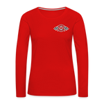 Mike Arnold | 2022 | Women's LS T-Shirt - red