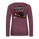 Mike Arnold | 2022 | Women's LS T-Shirt - heather burgundy