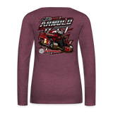 Mike Arnold | 2022 | Women's LS T-Shirt - heather burgundy