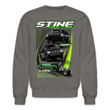 Stine Racing | 2022 | Adult Crewneck Sweatshirt - asphalt gray