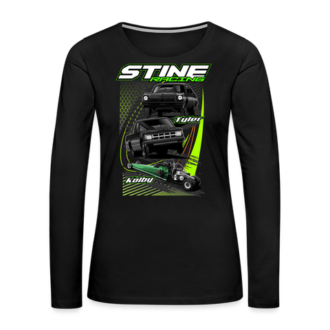 Stine Racing | 2022 | Women's LS T-Shirt - black