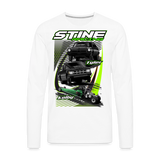 Stine Racing | 2022 | Men's LS T-Shirt - white