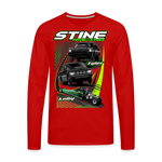 Stine Racing | 2022 | Men's LS T-Shirt - red