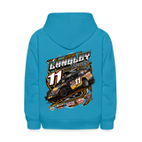 Hagen Langley Racing | 2022 | Youth Hoodie - turquoise