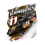 Hagen Langley Racing | 2022 | Sticker - transparent glossy