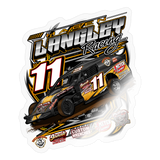 Hagen Langley Racing | 2022 | Sticker - transparent glossy