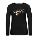 Hagen Langley Racing | 2022 | Women's LS T-Shirt - black