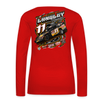 Hagen Langley Racing | 2022 | Women's LS T-Shirt - red