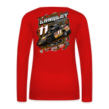 Hagen Langley Racing | 2022 | Women's LS T-Shirt - red