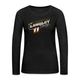 Hagen Langley Racing | 2022 | Women's LS T-Shirt - charcoal grey